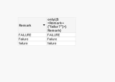12345 xxxx|How to do wildmatch in set analysis .